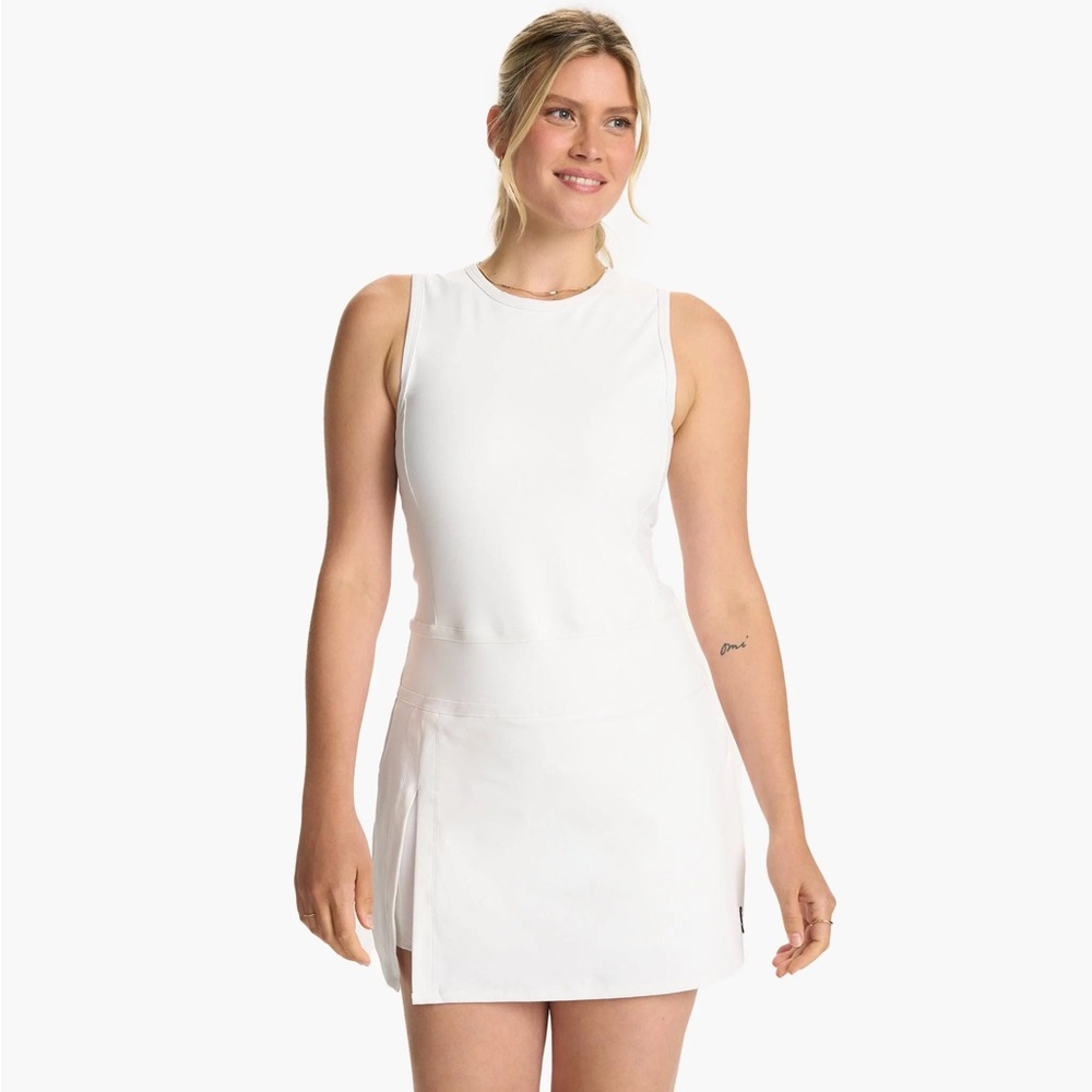 Vuori TopSpin White Tennis 🎾 Dress